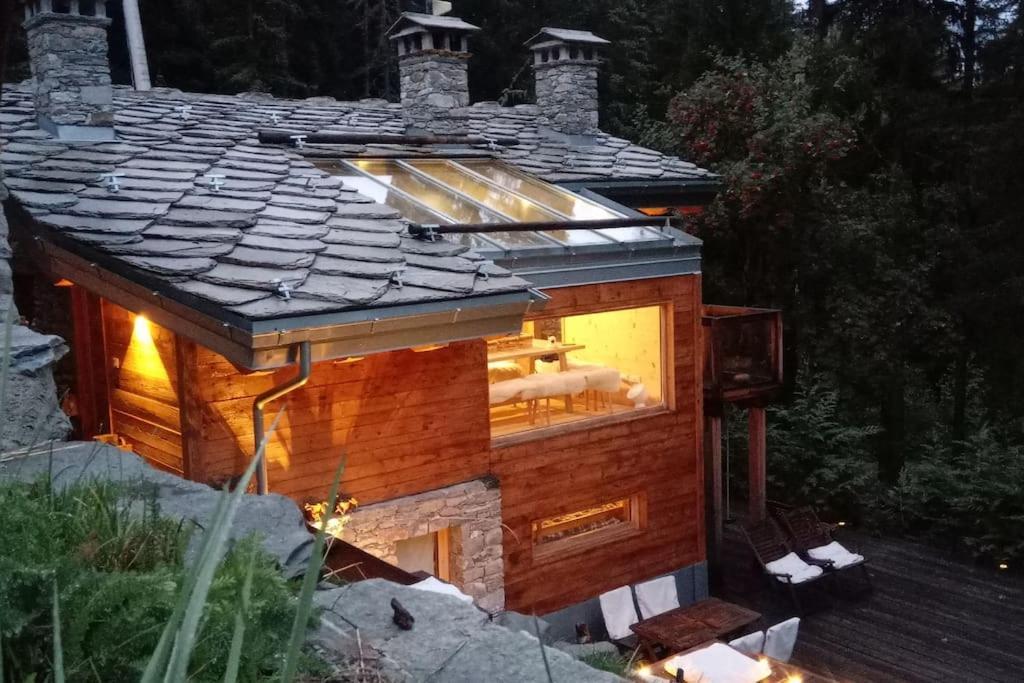 La Baita Nel Bosco Morgex Exterior foto